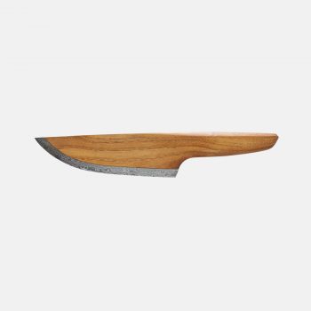 LIGNUM-SKID-Wooden-kinfe--Bright-Robinia-wood-hand-forged-360-layer-steel